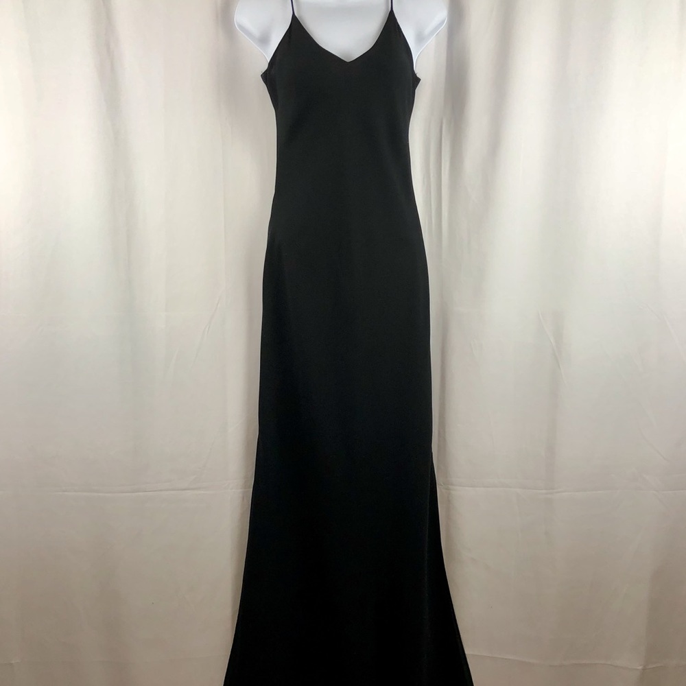 Zum Zum spaghetti strap black maxi dress 5/6